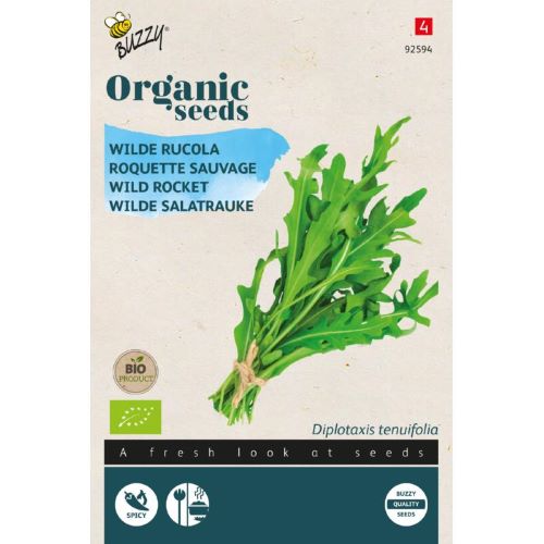 Rocket Wild ORGANIC Herb Seeds